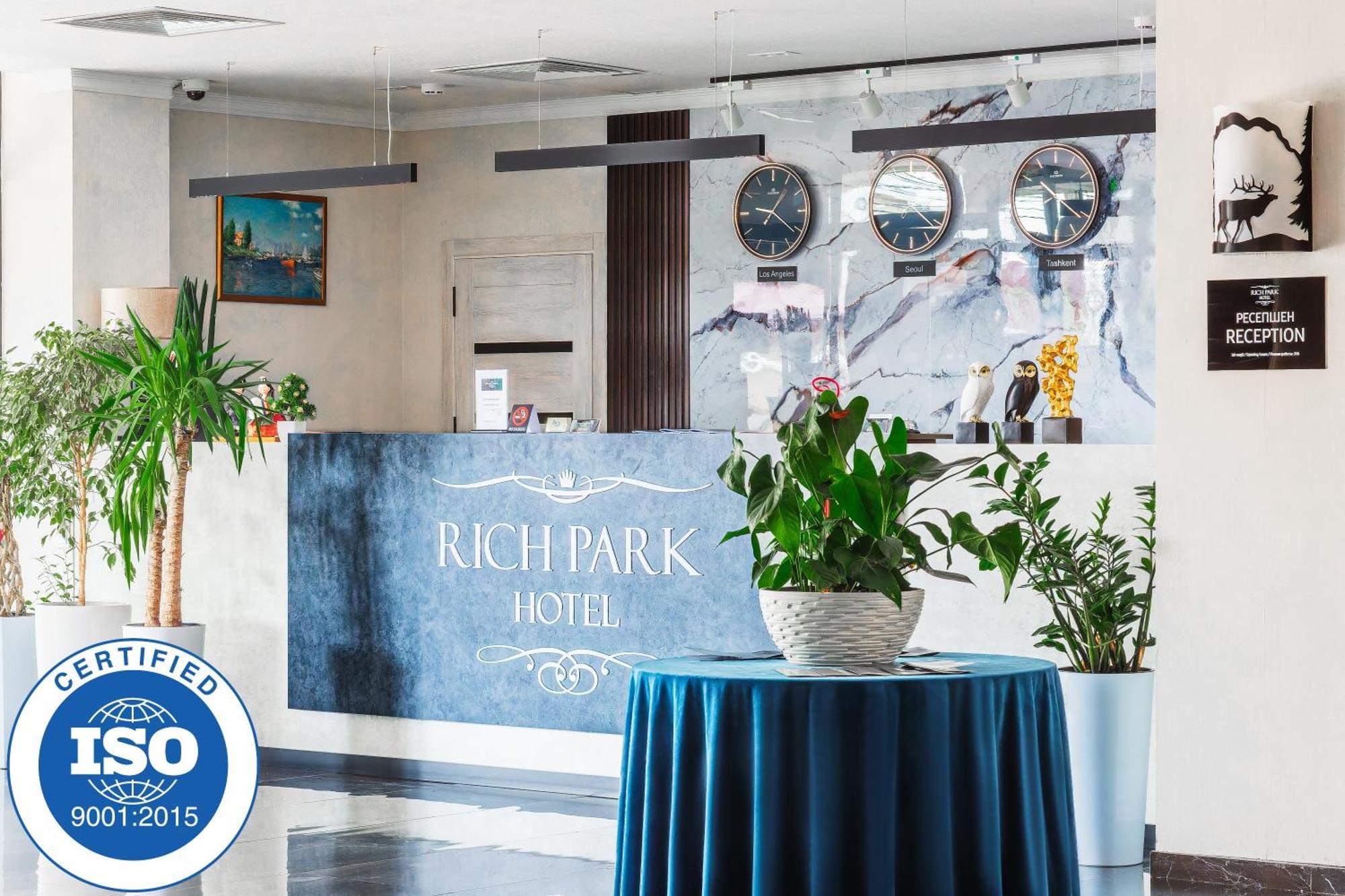 Rich Park Hotel Tashkent Exterior foto